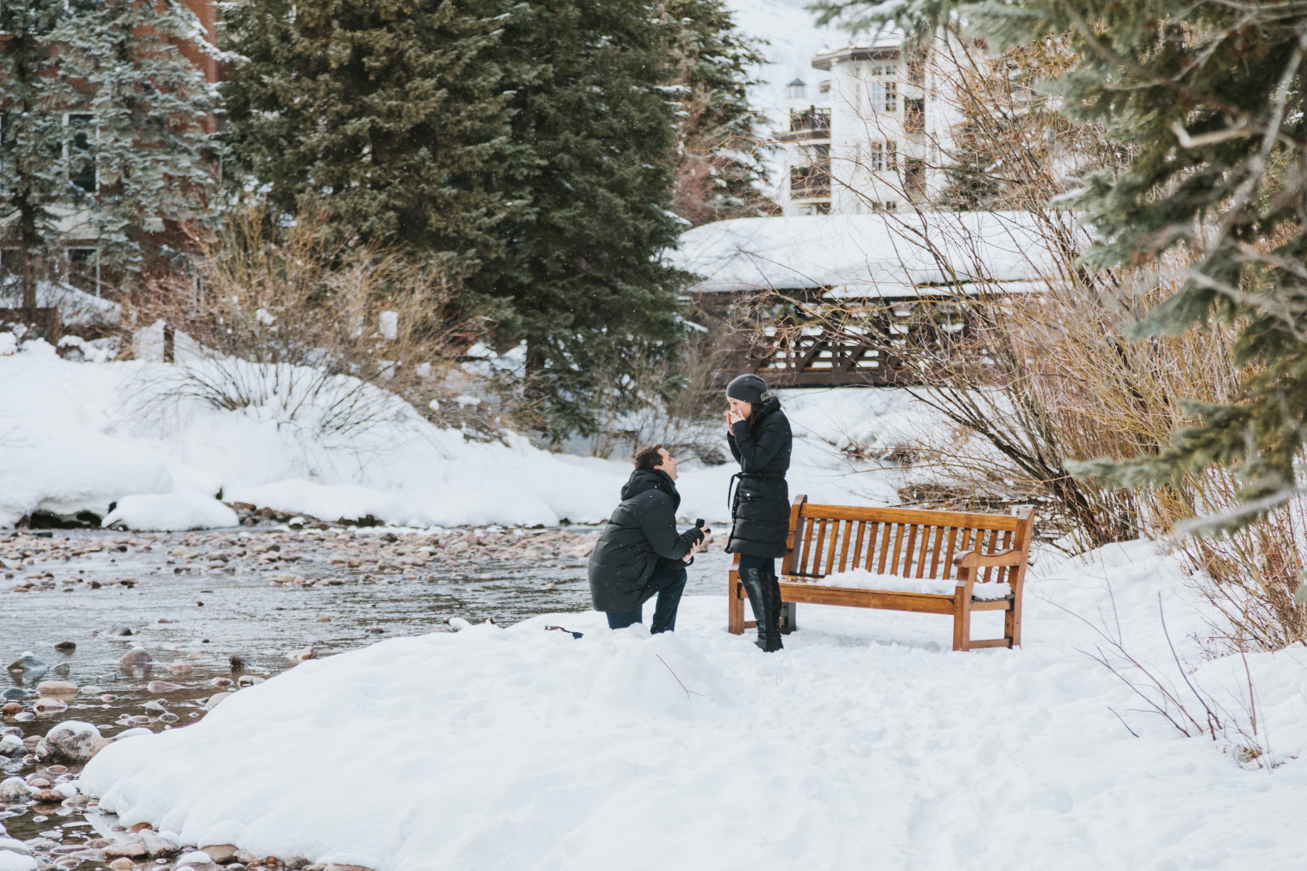 the Best Places To Propose In Georgia in the winter with many stunning sceneries
